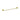 Otus Slimline Single Towel Rail 600mm - Brushed Gold - Nuvio - 4502-600BG - Towel Rail