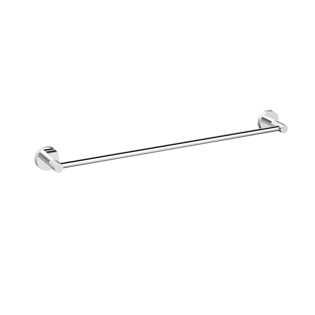 Otus Slimline Single Towel Rail 600mm — Chrome