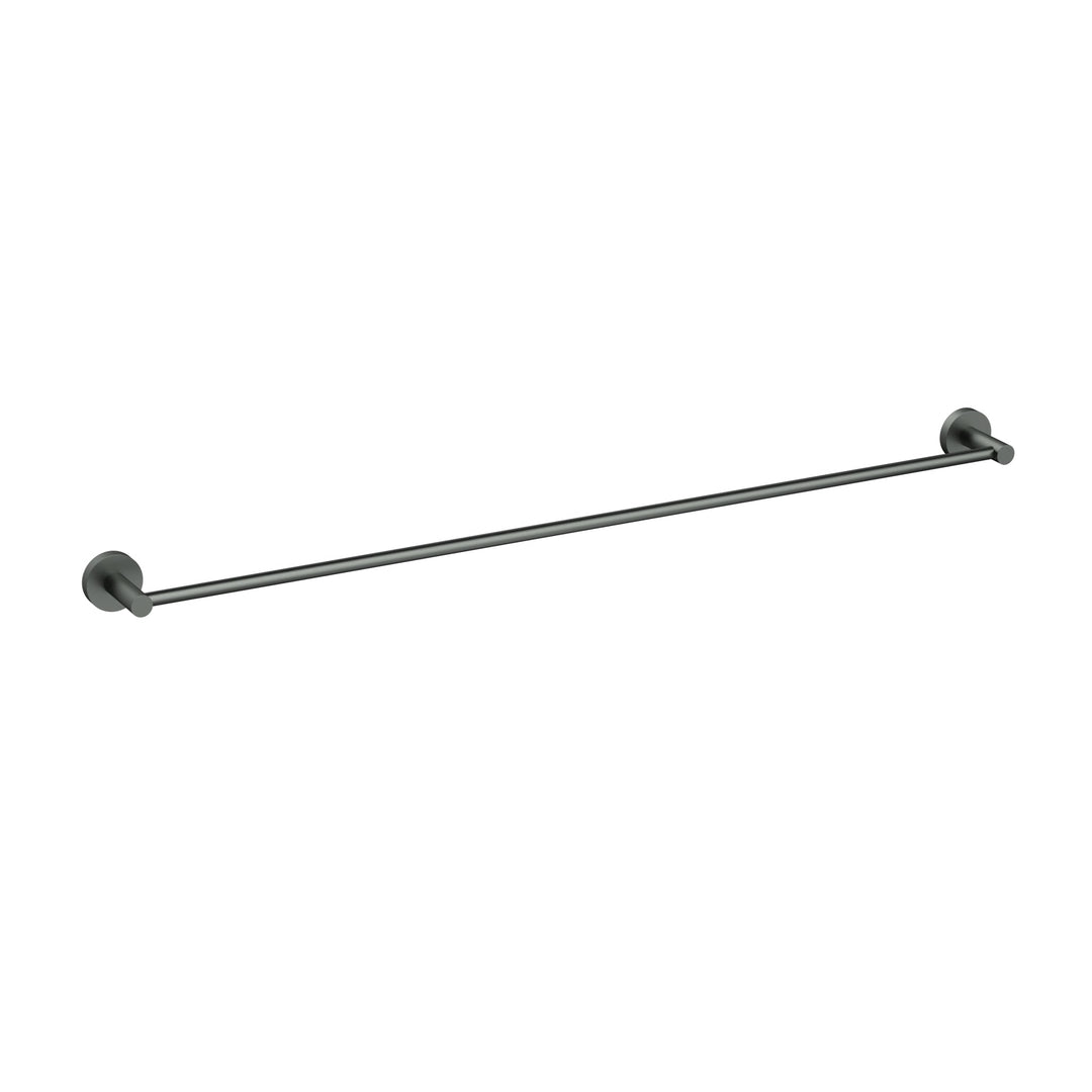 Otus Slimline Single Towel Rail 900mm — Gunmetal