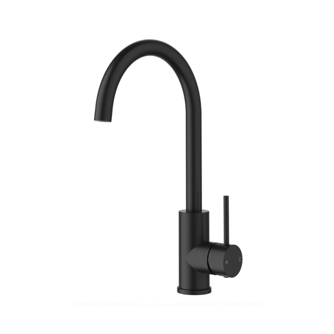 Otus Slimline Sink Mixer — Matte Black
