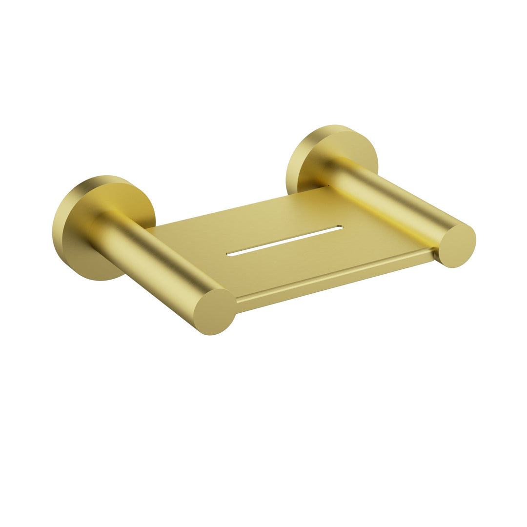 Otus Slimline Soap Dish — Brushed Gold