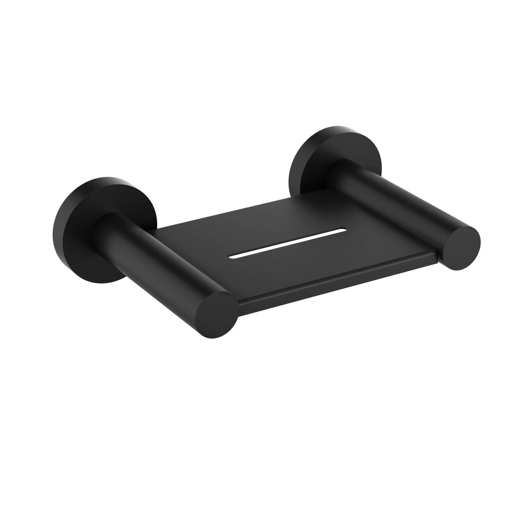 Otus Slimline Soap Dish — Matte Black