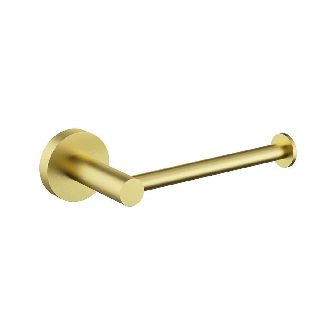 Otus Slimline Toilet Roll Holder — Brushed Gold