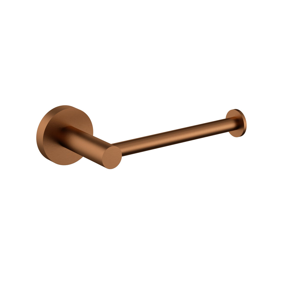 Otus Slimline Toilet Roll Holder — Brushed Copper