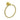 Otus Slimline Towel Ring - Brushed Gold - Nuvio - 4513BG - Towel Rail