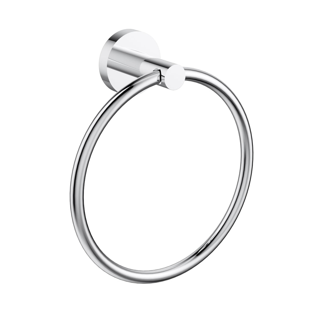 Otus Slimline Towel Ring — Chrome