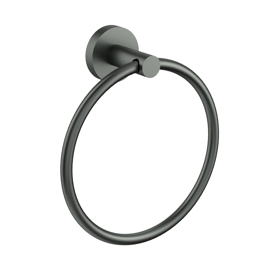 Otus Slimline Towel Ring — Gunmetal