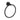 Otus Slimline Towel Ring - Matte Black - Nuvio - 4513MB - Towel Rail