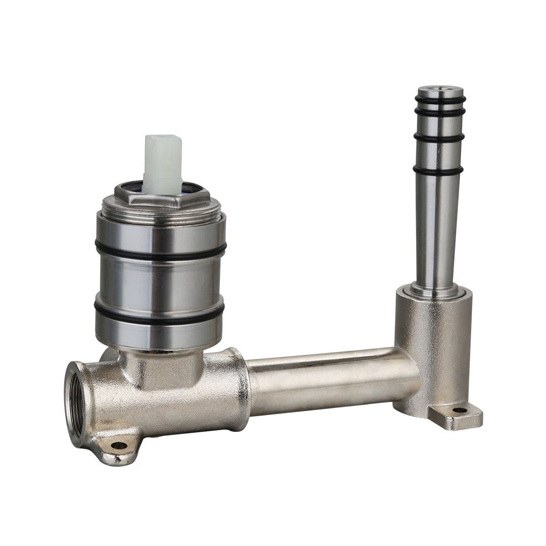 Otus Slimline Wall Basin Mixer Rough-In Body With Back Plate — Default Title