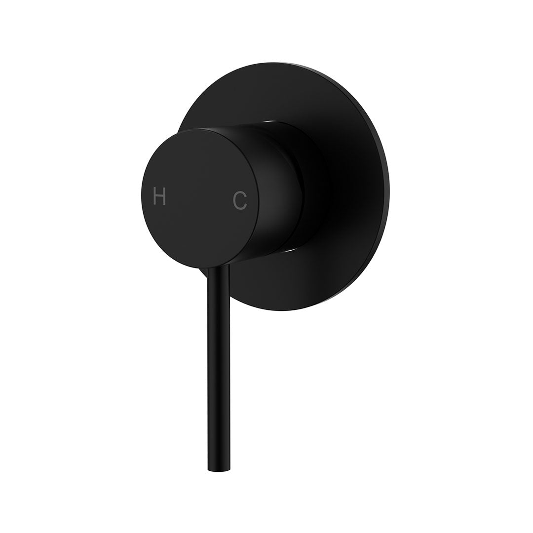Otus Slimline Wall Mixer Trim Kits — Matte Black