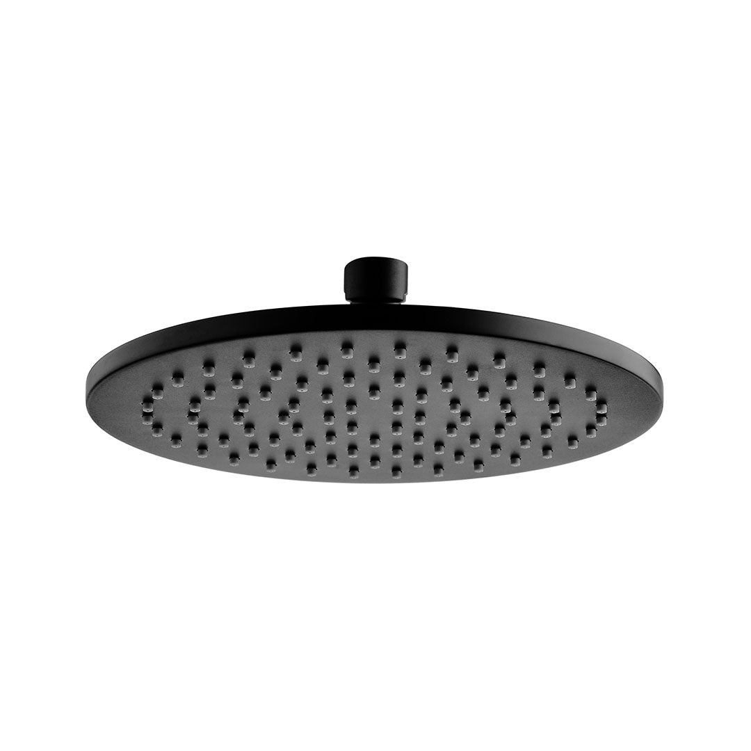 Cora Overhead Shower 200mm — Matte Black