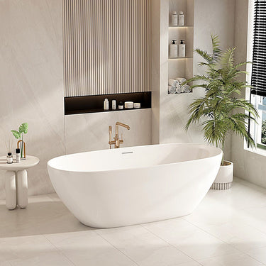 Pilato Acrylic Bathtub 1500mm - Matte White - Nuvio - PI - 1500 - MW - Bathtub
