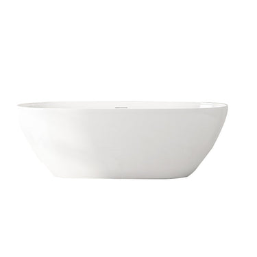 Pilato Acrylic Bathtub 1500mm - Matte White - Nuvio - PI - 1500 - MW - Bathtub