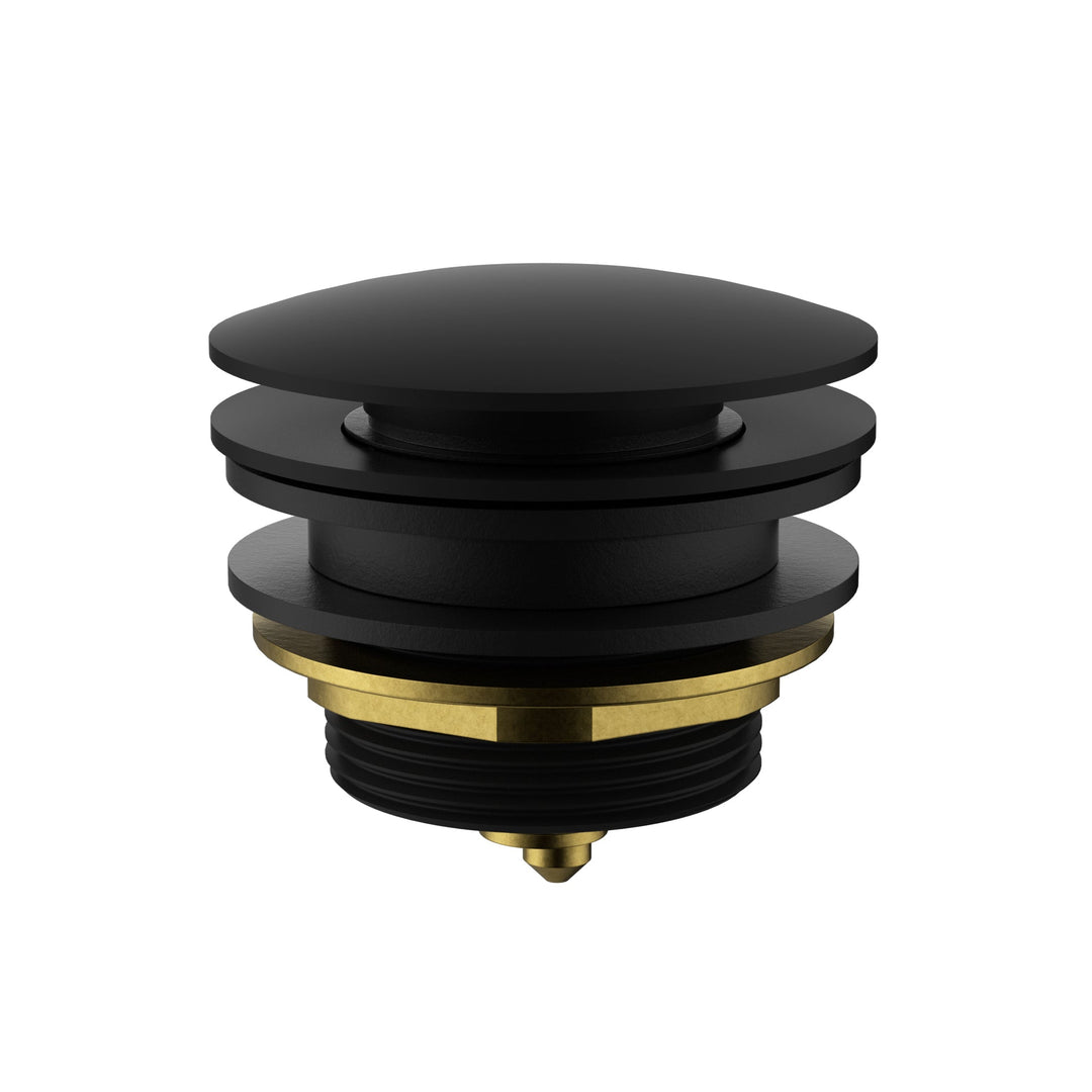 Pop-up Waste Bath Removable — Matte Black