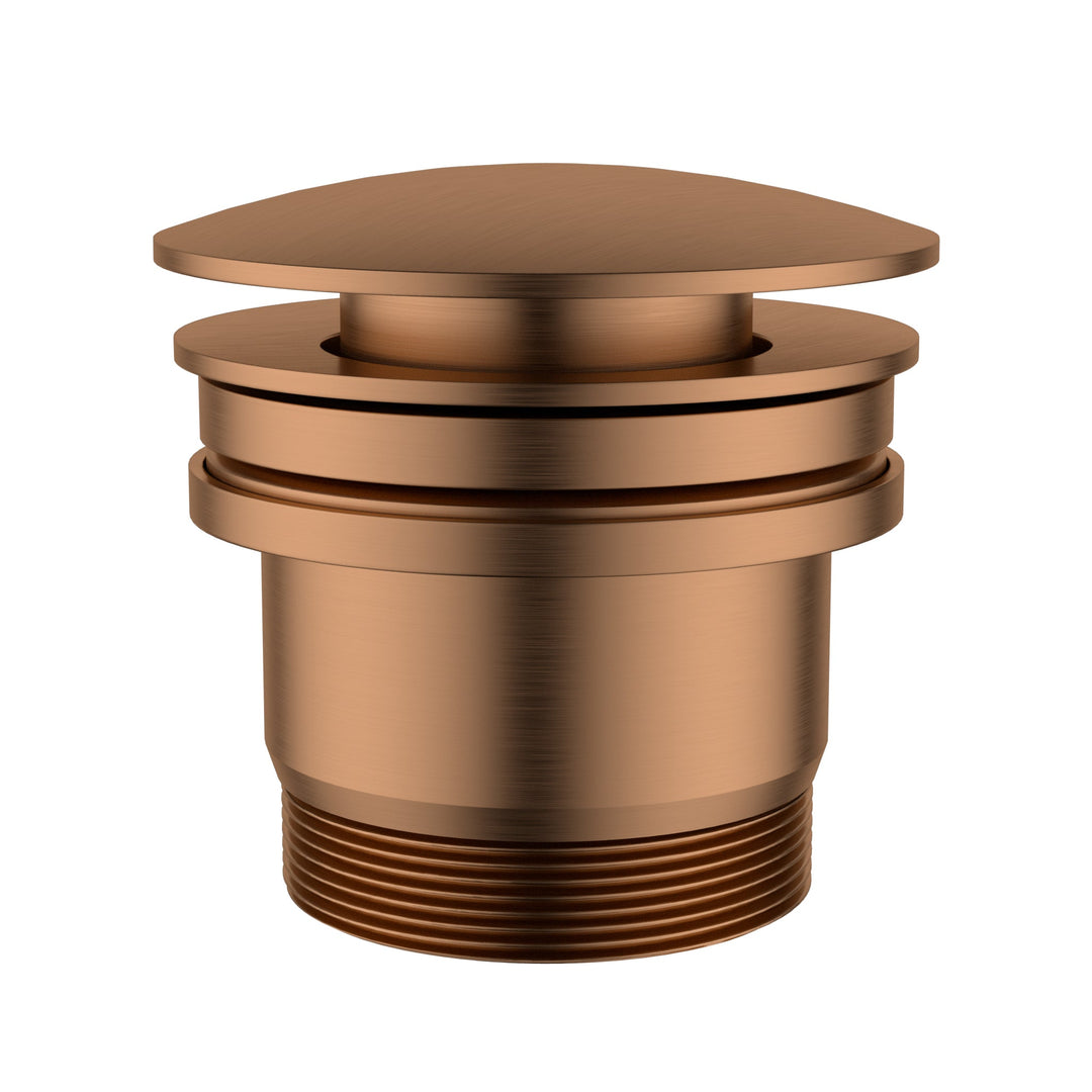 Universal Basin Pop Up Waste — Brushed Copper