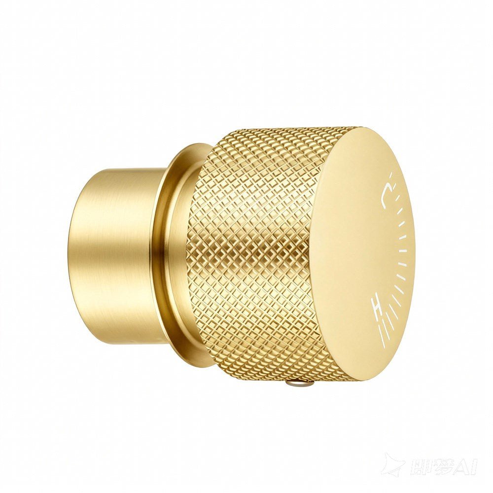 Progressive Light Brushed Brass Progressive Wall Mixer — Default Title
