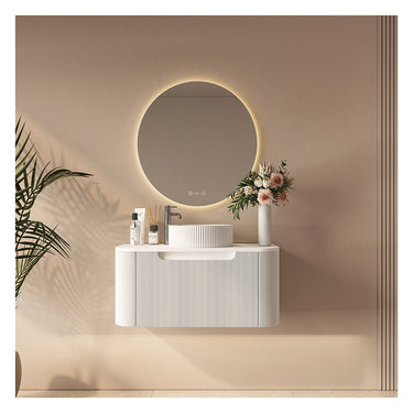 Rome 750mm Wall-Hung Cabinet - Matte White