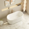 Rose Acrylic Bathtub 1700mm - Matte White - Nuvio - ROO - 1700 - MW - Bathtub
