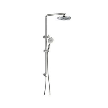 Round Brass Multi-function Shower Set -Brushed Nickel- Nuvio-PHC4502R-BN-250-Shower