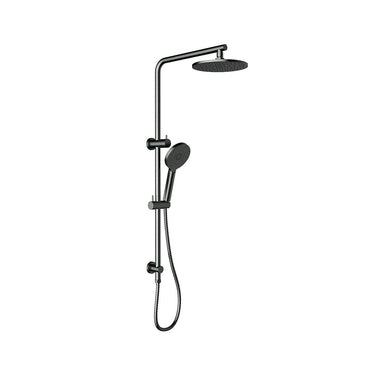 Round Brass Multi-function Shower Set -Gunmetal- Nuvio-PHC4502R-GM-250-Shower