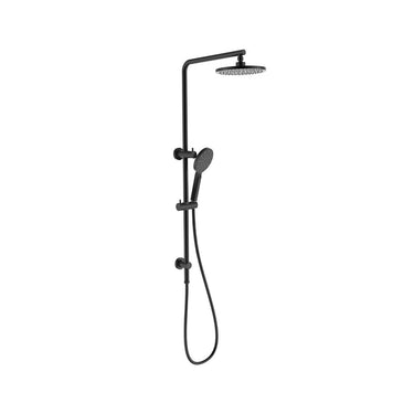 Round Brass Multi-function Shower Set -Matte Black- Nuvio-PHC4502RN-B-250-Shower