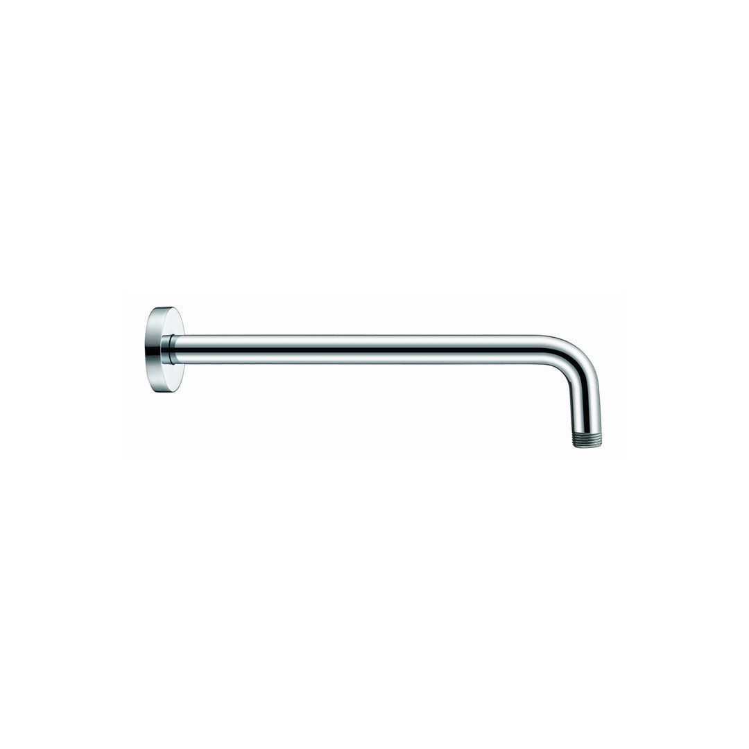 Round Horizontal Shower Arm — Chrome