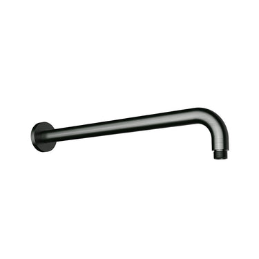 Round Horizontal Shower Arm -Gunmetal- Nuvio-PRY006-GM-Shower Arm