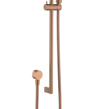 Round Sliding Shower Set - Brushed Copper - Nuvio - PSH036BC - Shower