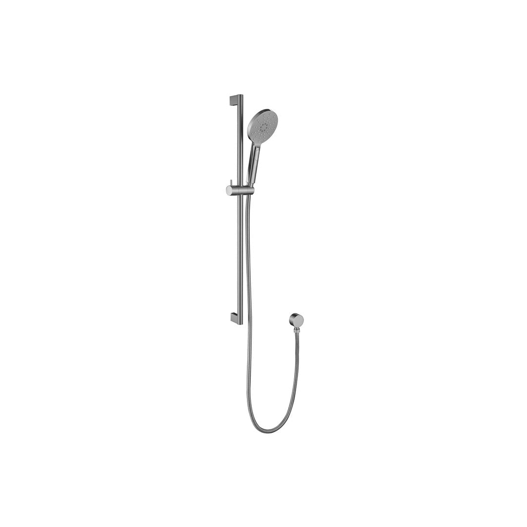 Round Sliding Shower Set — Brushed Nickel