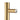 Round Vertical Brushed Brass Electric Heated Towel Rack Single Bar(with Timer) - Nuvio - BUYG01-VER-T.HTR - Towel Rail