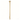 Round Vertical Brushed Brass Electric Heated Towel Rack Single Bar(with Timer) - Nuvio - BUYG01-VER-T.HTR - Towel Rail