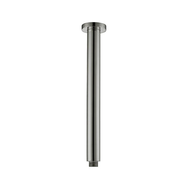 Round Vertical Shower Arm -Brushed Nickel- Nuvio-PRY001-BN-Shower Arm