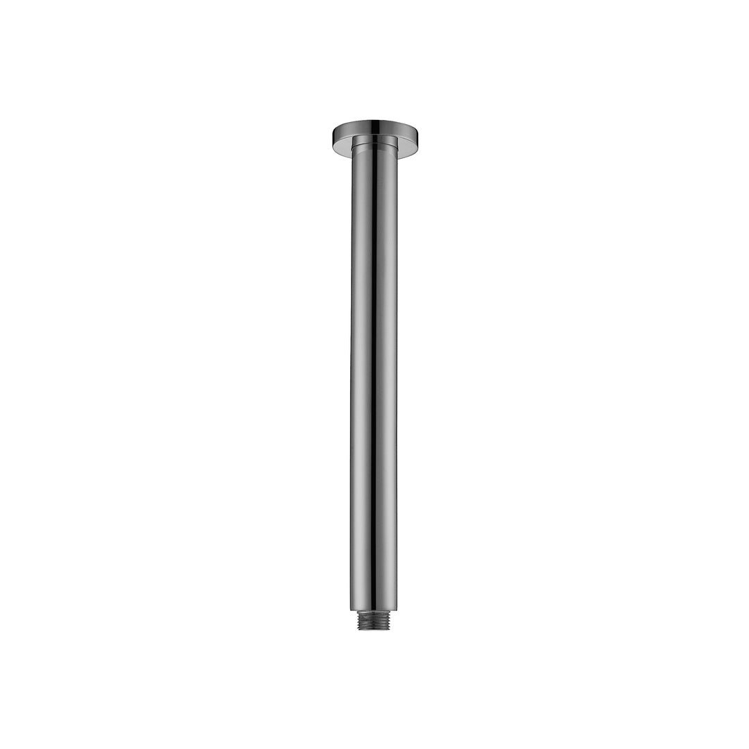 Round Vertical Shower Arm Stainless Steel — Stainless Steel