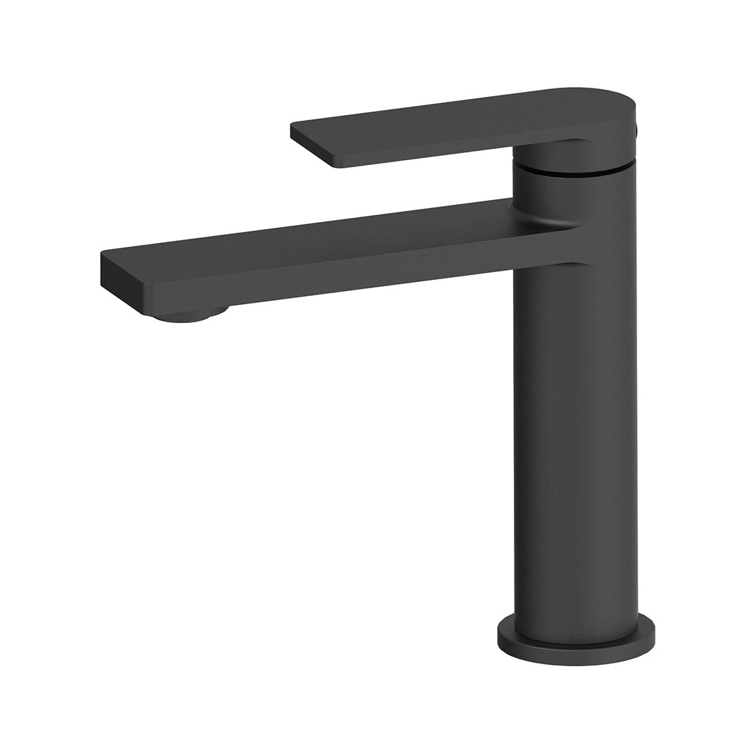Ruki Basin Mixer — Matte Black