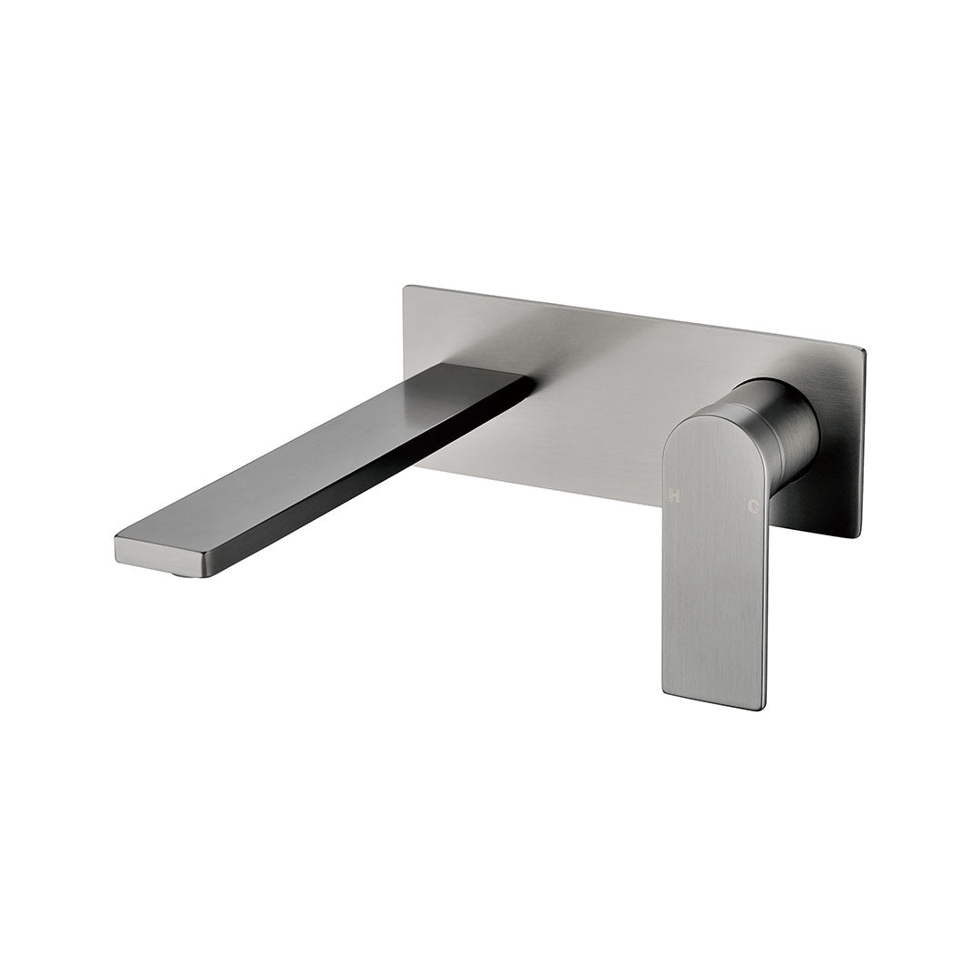 Ruki Basin Mixer Set — Gunmetal