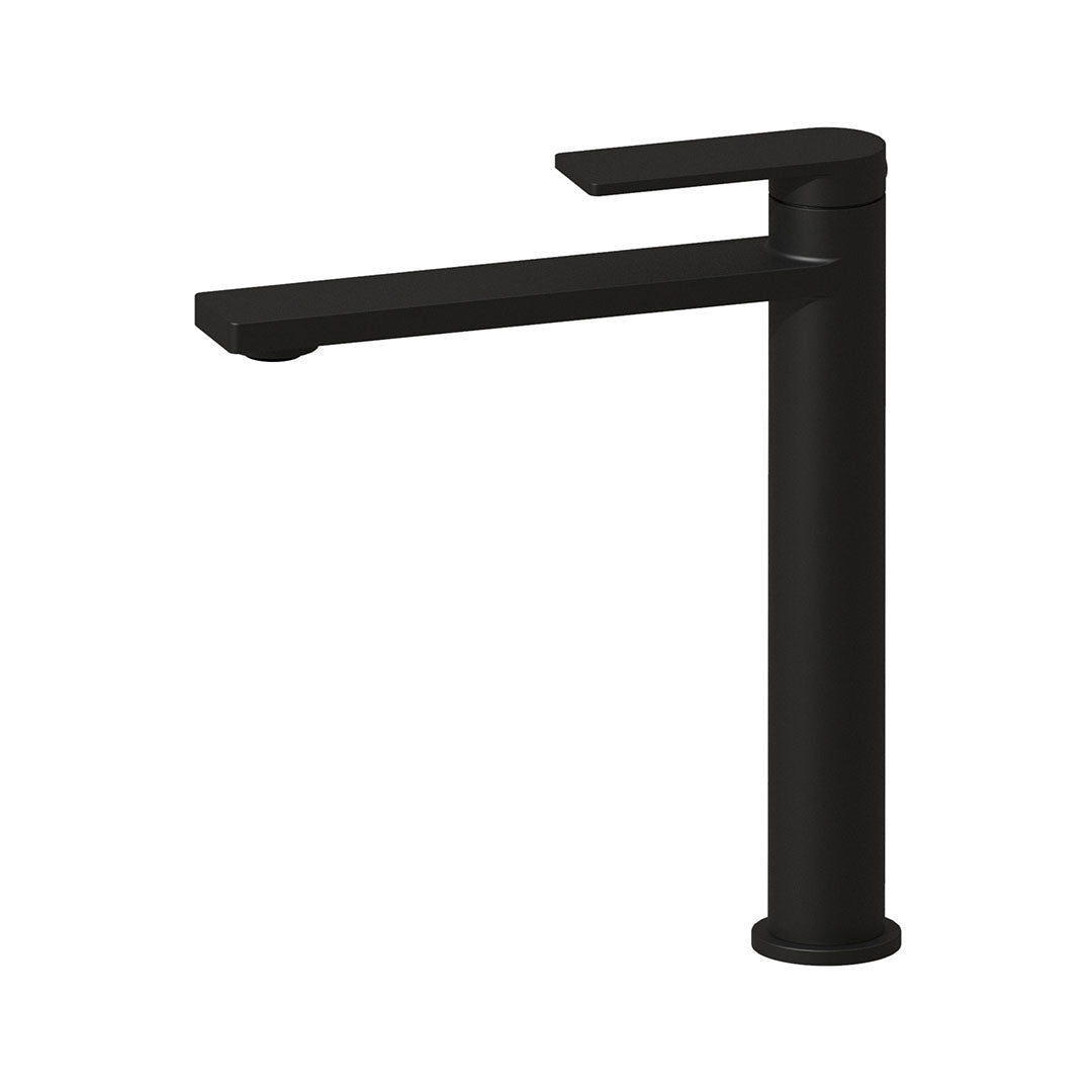 Ruki High Basin Mixer — Matte Black