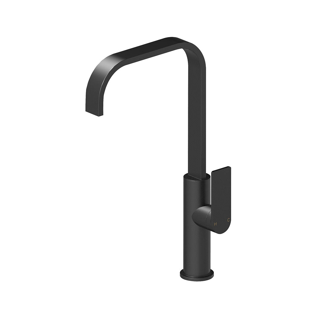 Ruki Sink Mixer — Matte Black