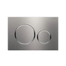 Sigma 20 Button - Brushed Nickel - Nuvio - 115.882.KH.1 - Flush Plate