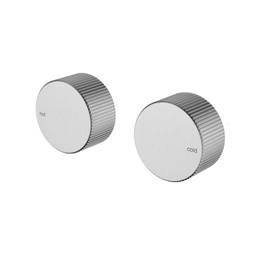 Soko Quater Turn Wall Top Assembly - Brushed Nickel - Nuvio - HYB77 - 9902BN - Wall Mixer