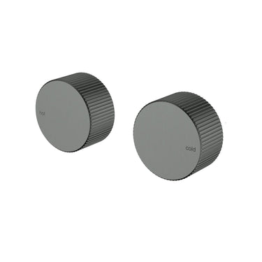 Soko Quater Turn Wall Top Assembly - Gunmetal - Nuvio - HYB77 - 9902GM - Wall Mixer