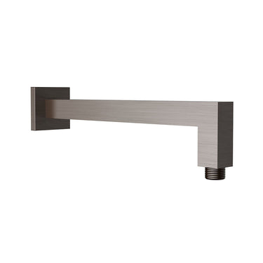 Square Horizontal Shower Arm -Brushed Nickel- Nuvio-PRY003-BN-Shower Arm