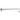Square Horizontal Shower Arm - Chrome - Nuvio - PRY003 - Shower Arm