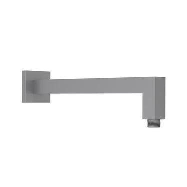 Square Horizontal Shower Arm -Gunmetal- Nuvio-PRY003-GM-Shower Arm