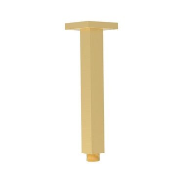 Square Vertical Shower Arm -Brushed Gold- Nuvio-PRY002-BG-Shower Arm