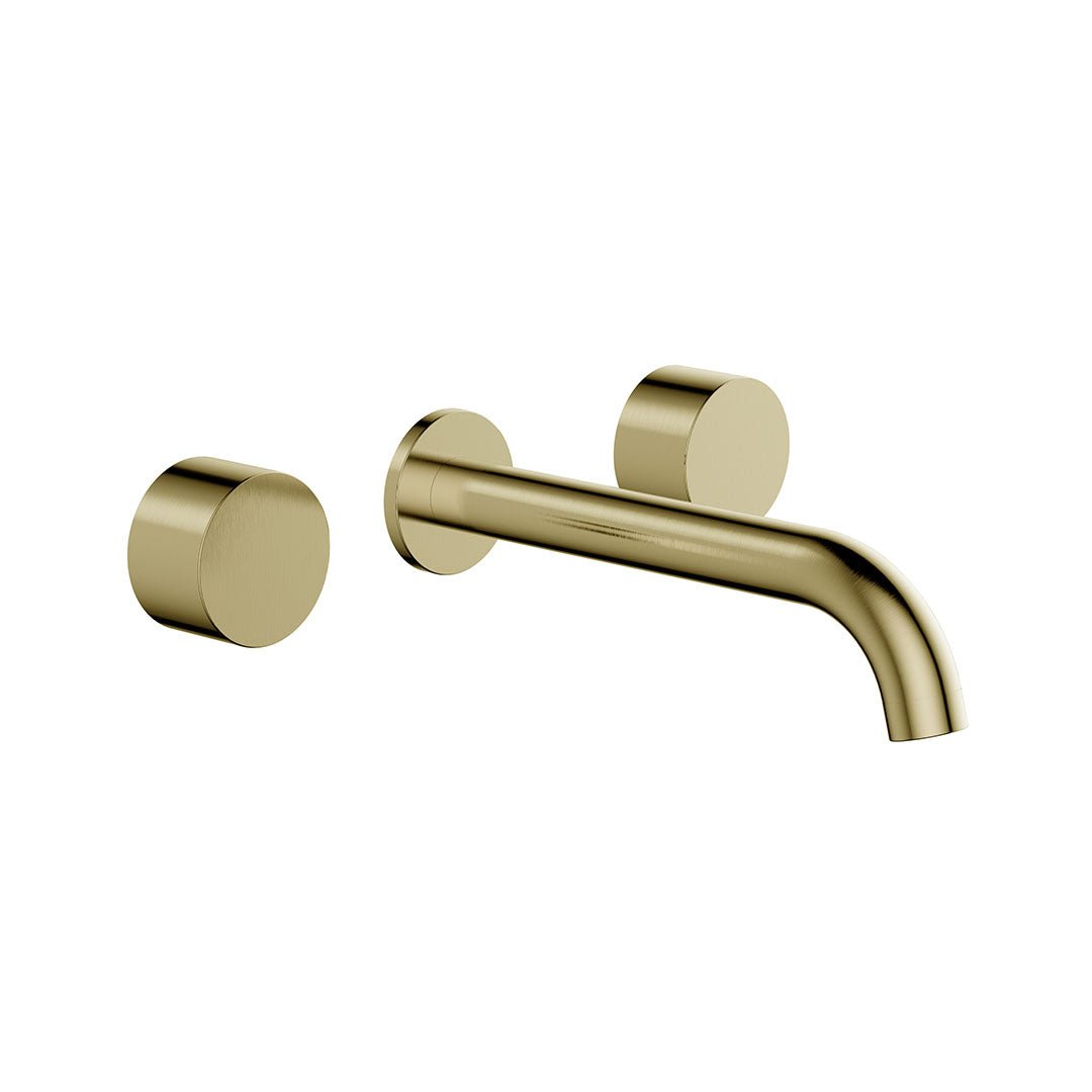 Tana Quater Turn Bath Set — Brushed Gold