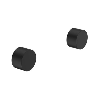 Tana Quater Turn Wall Top Assembly -Matte Black- Nuvio-POK90NZ02-MB-Wall Mixer