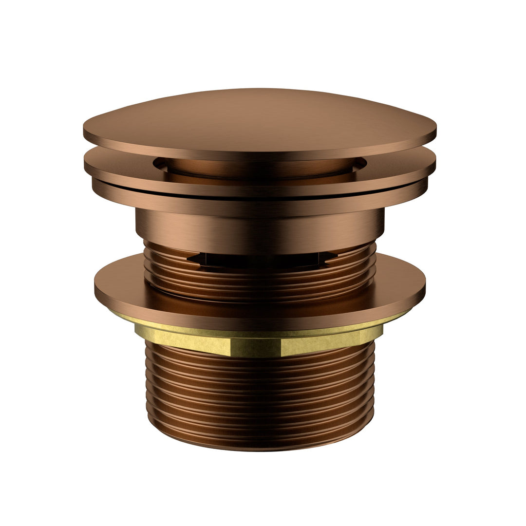 UNIVERSAL BASIN POP UP WASTE — Brushed Copper