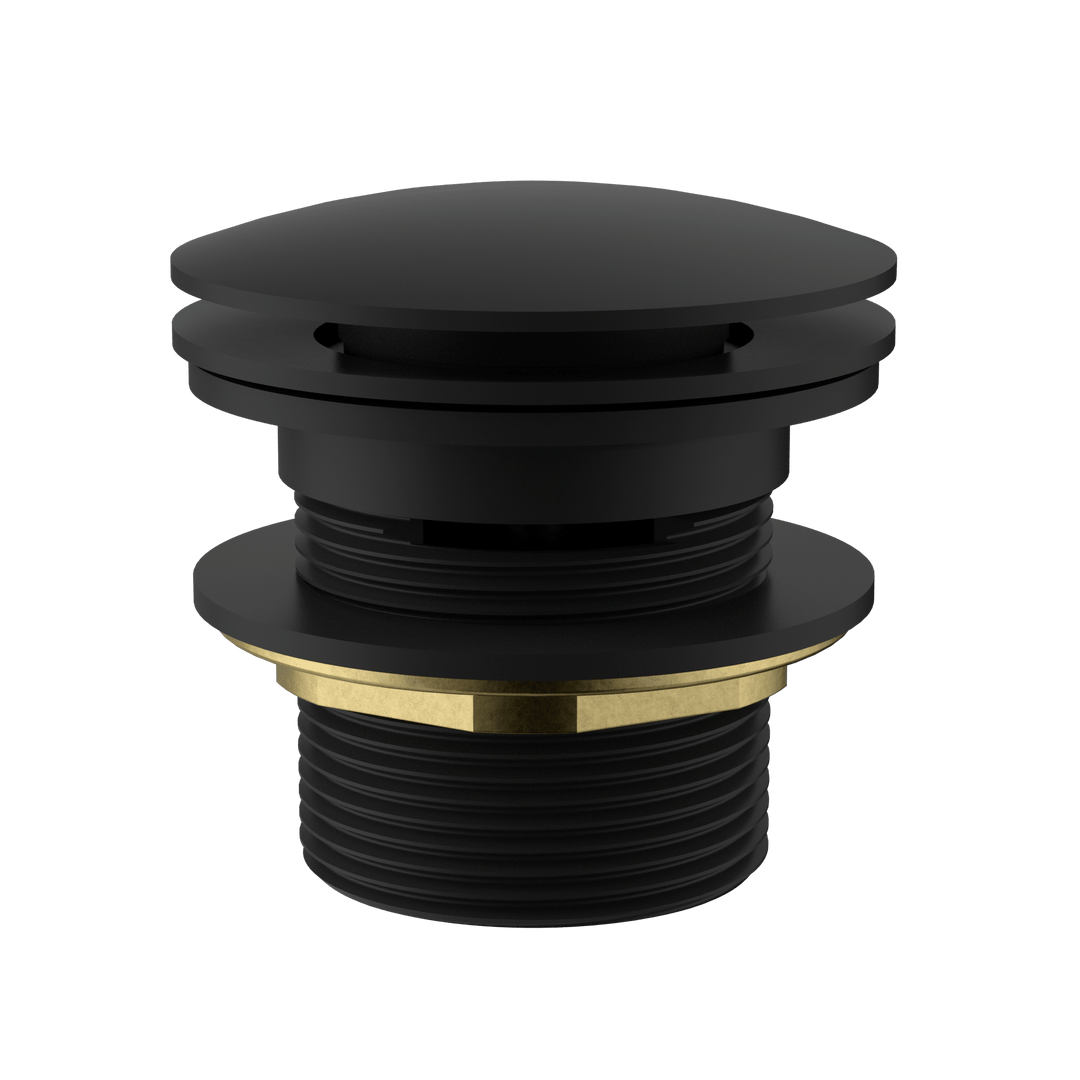 UNIVERSAL BASIN POP UP WASTE — Matte Black