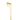 VOG - 800mm Light Brushed Brass Single Towel Rail - Nuvio - LBG8001.8.TR - Towel Rail