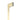 VOG - 800mm Light Brushed Brass Single Towel Rail - Nuvio - LBG8001.8.TR - Towel Rail